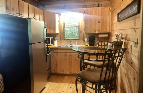 Townsend Cabin | Hot Tub❅Gas Fireplace❅King Bed❅Secluded❅Community Pool❅Cozy - BEARADISE