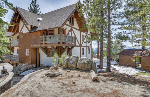 Tahoe Village Cabin | Hot Tub & Mtn Views: Grand Mountain Chalet
