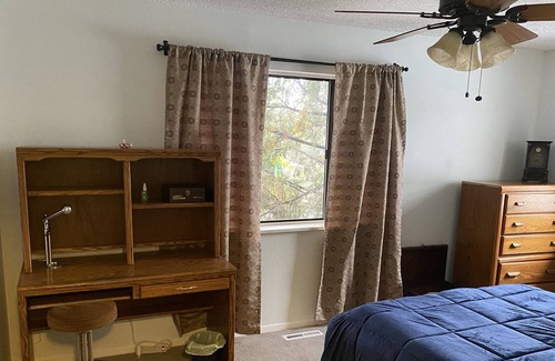 Castle Rock House | Hot tub. Ponds and waterfall and gardens. Sunroom/Man cave.