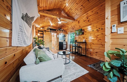 Stanton Cabin | Hot Tub! Tiny House Retreat in the Woods