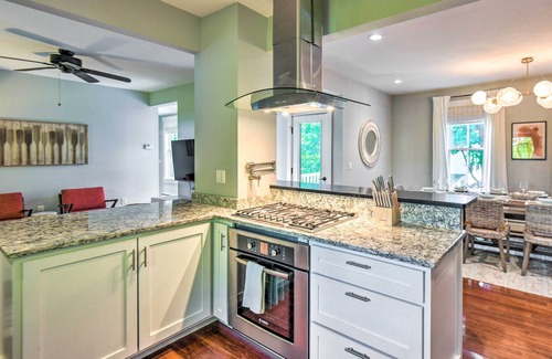 Meredith House | Hot Tub + Walk to Lakeside Dining: Meredith Home!