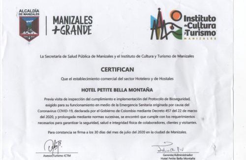 Manizales Hotel | Hotel Bella Montaña