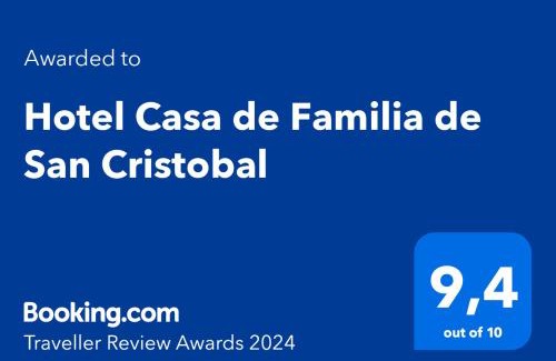 De La Merced Hotel | Hotel Casa de Familia de San Cristobal