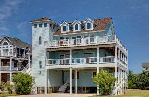 Wind Over Waves House | Hotter Otter-6 beds-private pool-kid/pet friendly-walk to beach!