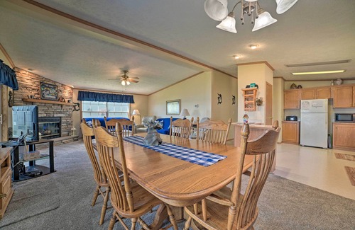 Houghton Lake House | Houghton Lake House w/Fire Pit - 2 Mi to Trails!