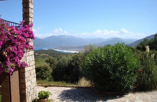 Belvedere-Campomoro House | House 4 persons, panoramic sea and mountain view, very quiet, 4km from the beach