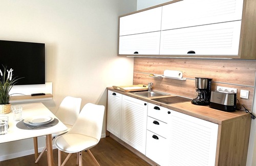 Fuhlendorf Apartment | House Barth, apartment 14 for up to 4 persons.
