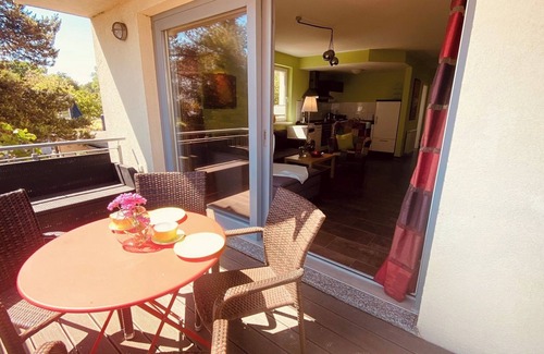 Juliusruh Apartment | House directly on the beach, behind the dune, sea view