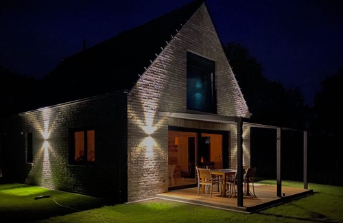 Barssel House | House LIBELLE on Harkebrügger See with sauna and fireplace - new building