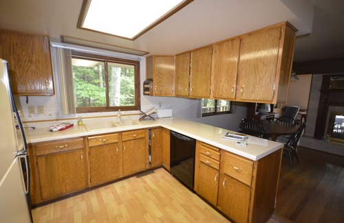 Traverse City House | House on sandy beach in Omena. Budget friendly. Pet ok. Sunrise views.