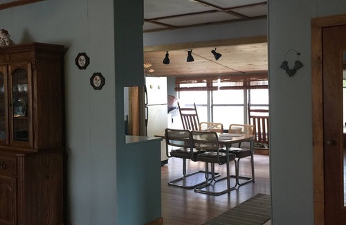 Willsboro House | house with beach and dock access