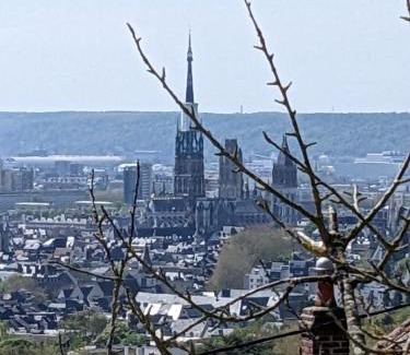 Quartier Grieu-Vallon Suisse-Saint-Hilaire House | House with garden and view of Rouen