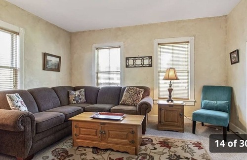 Skaneateles House | House with park in back yard