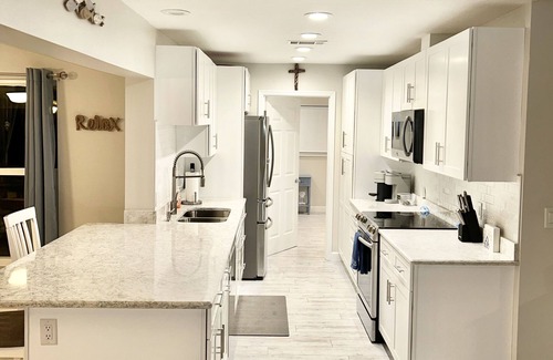 Nokomis House | House with pool and a dock. Perfect for fishing and boating. Close to the beach.