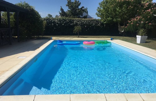 La Baule-Escoublac House | House with pool la baule pornichet 900 meters from the sea