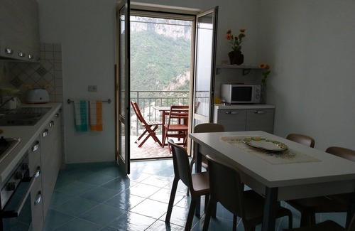 Montepertuso House | HOUSE WITH PRIVATE PARKING AND MAGNIFICENT VIEW ON THE BAY OF POSITANO