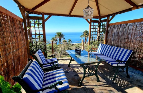 Tijarafe House | House with private pool, sea views and WI-FI in Tijarafe, La Palma