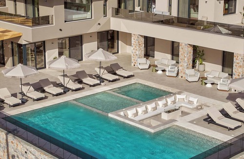Agios Vasileios Villa | Hue Luxury Villa, with Pool, Gym, Sauna & SeaViews