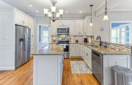 Terry Sanford House | Huge Family Home W/Pool, Games, & Movie Room