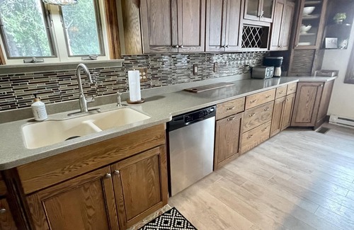 Straits of Mackinac House | Huge Family Lake Michigan Vacation Home, 6 bedrooms. Amazing Views!