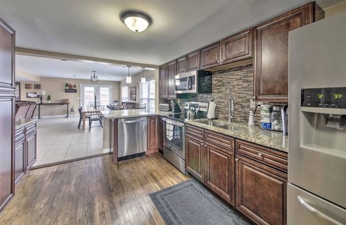 St. Charles Historic District House | Huge Renovated Historic Schoolhouse w/Hidden Room!