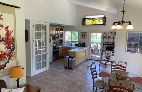 Forestville House | Huge River Frontage, Views, 2BD+/2BA, Spa, 3 acres by Steelhead Beach