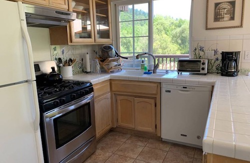 Forestville House | Huge River Frontage, Views, 2BD+/2BA, Spa, 3 acres by Steelhead Beach