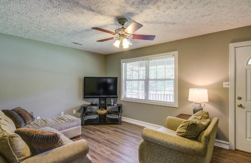 Winona House | Huntsville Vacation Rental with Fire Pit
