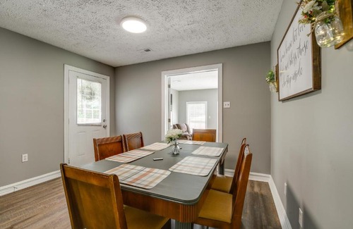 Winona House | Huntsville Vacation Rental with Fire Pit