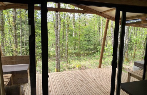 Anould Ski Chalet | HY Lødge Spa n°2: Romantic Chalet for 2 People in the Vosges