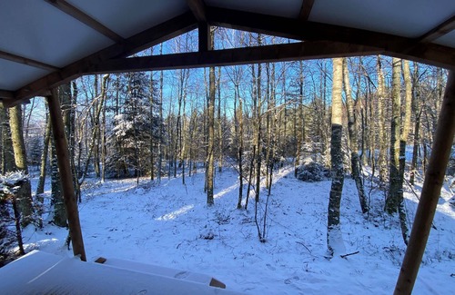 Anould Ski Chalet | HY Lødge Spa n°2: Romantic Chalet for 2 People in the Vosges