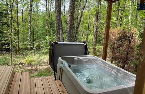 Anould Ski Chalet | HY Lødge Spa n°2: Romantic Chalet for 2 People in the Vosges