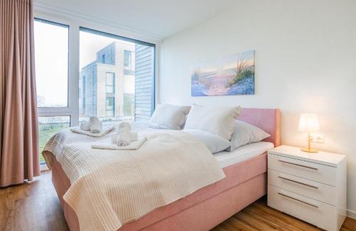 Marienleuchte Apartment | Hygge – Familienfreundliche Ferienwohnung mit Garten & Meerblick