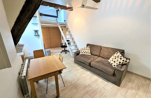 Les Halles Apartment | ID 348 - Chatelet/Blvd Sébastopol - Paris 1st - Studio/Mezzanine