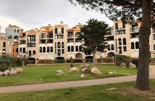Le Barcares Condo | Ideal family, 3 rooms ground floor, terrace, in peninsula Coudalère