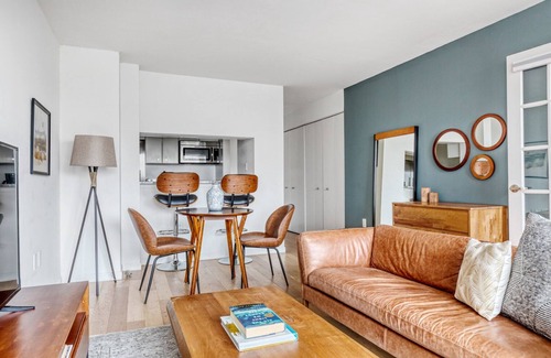 Union Square Apartment | Ideal Union Square 1BR w/Gym + W/D + Doorman near NYU by Blueground