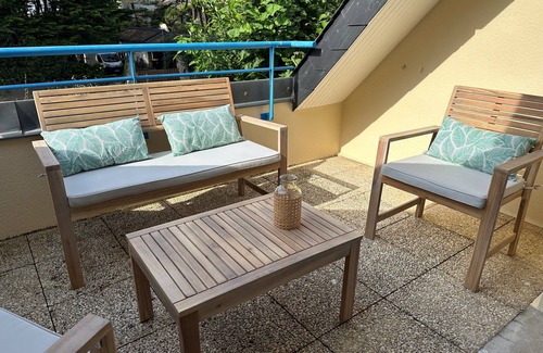Pornichet Apartment | Ideally located 2 steps from the beach, apartment for 4 people.