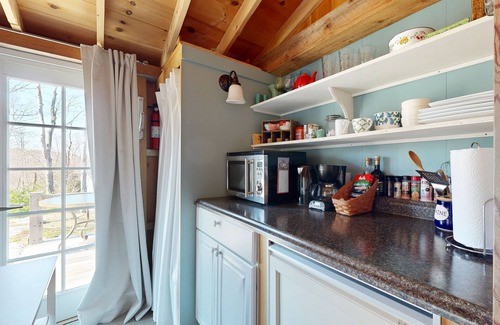 Edgecomb Apartment | Idyllic cottage on five acres with great harbor views, large deck, & firepit