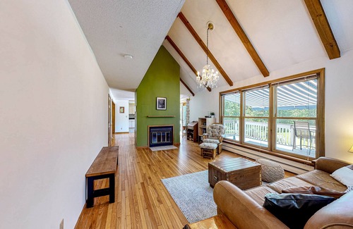 Warren House | Idyllic country retreat with private pond & gardens, canopy deck, grill, firepit