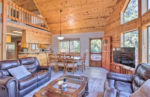 Pine Mountain Club Cabin | Idyllic Frazier Park Cabin: Views, Pool Table