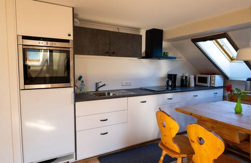 Altusried Apartment | Idyllic vacation apartment with 2 bedrooms and balcony in the house on the Iller