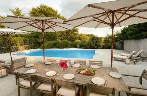 Water Mill House | Idyllic views in Water Mill with pool and tennis