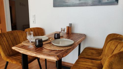 Bad Schmiedeberg Apartment | Im Herzen der Kurstadt, Balkon, Küche, Blick ins Grüne, radfreundlich