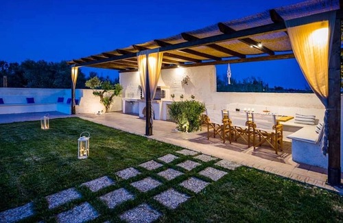 Alykes Villa | Impressive Stone-Built Villa, A/C and Private Pool just 650 meters from Alykes Beach Resort!