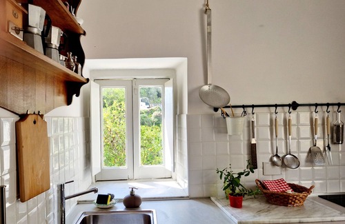 Pieve Ligure Apartment | In Golfo Paradiso with sea view five minutes from the beach, with parking