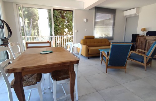 La Franqui Apartment | In Leucate/La Franqui, quiet area, very close to the sea and splendid view