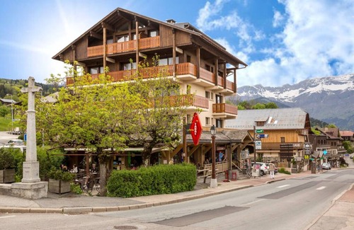 Combloux Apartment | In the center of Combloux! #201