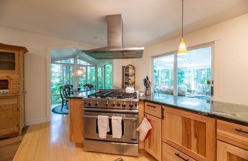 Fennville House | In the Trees- Relaxing getaway with hot tub! 400ft to private Lake Access!