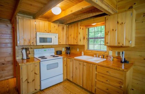 Helen Cabin | In the Woods feel, Walk to Town, Hot tub! Dogs Welcome, Fire Pit
