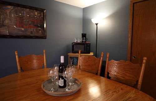 Hermann House | In town -2 bedroom + 2 sofa beds + game room/common area -fits 8 people